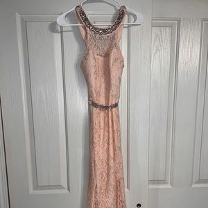 Light pink size 1 prom dress
